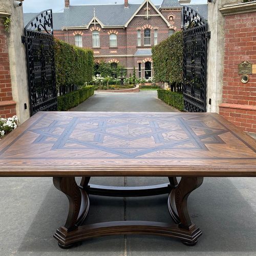 Square Parquetry Table