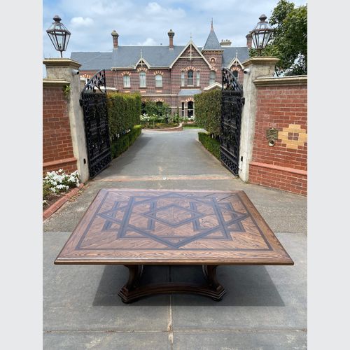Square Parquetry Table