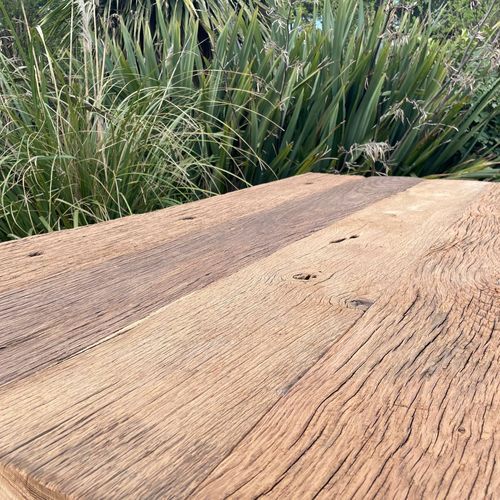 Rustic Farmhouse Antique Oak Dining Table