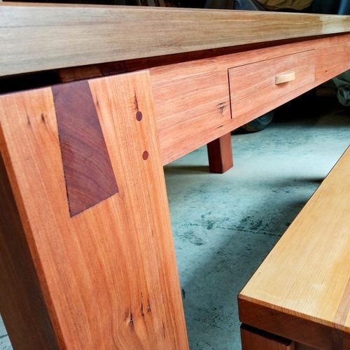 Totara and Kauri Dining Table
