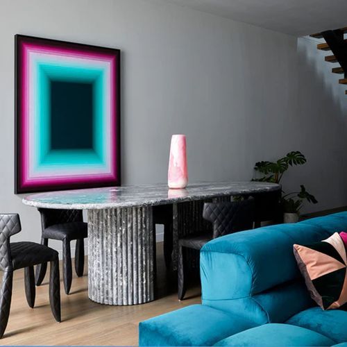 Zen Oblong Stone Dining Table