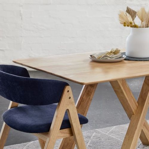 Gaudi Hardwood Dining Table | Natural Timber