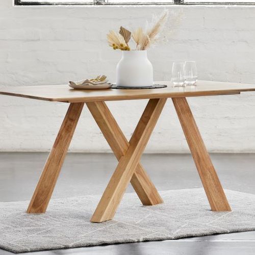 Gaudi Hardwood Dining Table | Natural Timber