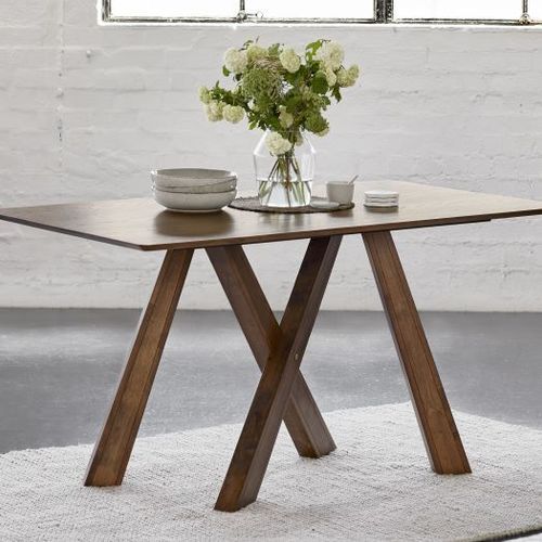 Gaudi Hardwood Dining Table | Rustic Walnut