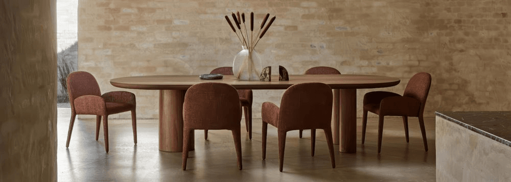Seb Oval Dining Table (8 & 10 Seater)