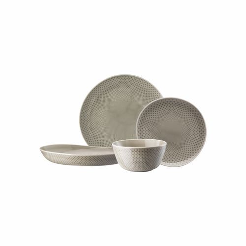 Junto Pearl Grey Dinnerware