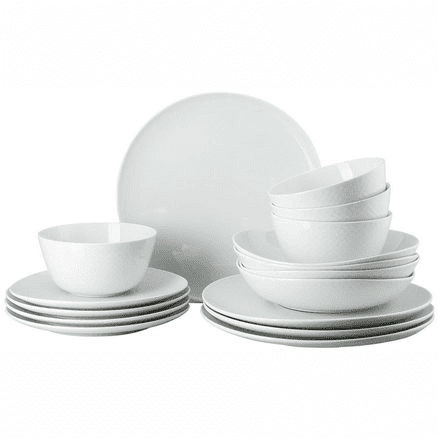 Junto White Dinnerware