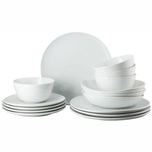 Junto White Dinnerware