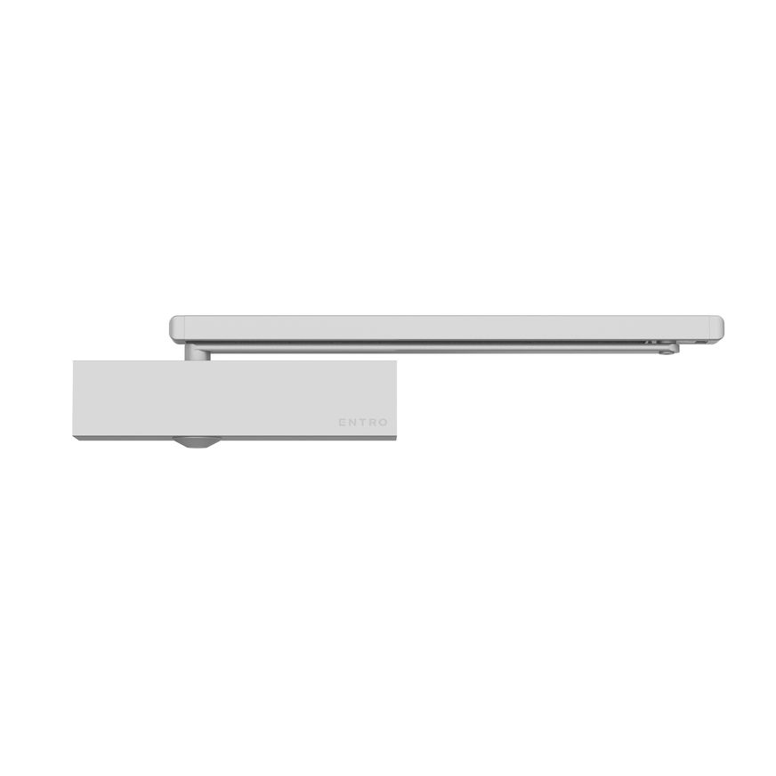 D1203SIL-B - Cam Action Closer Pull Side