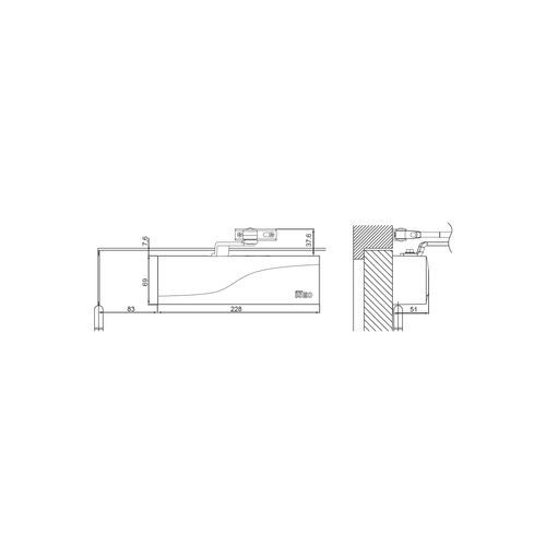 IS60 Hydraulic Door Closer 