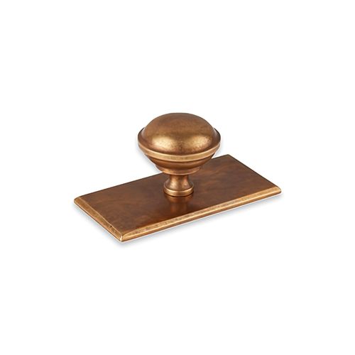 Armac Martin - Queslett Knob - Rectangular Backplate
