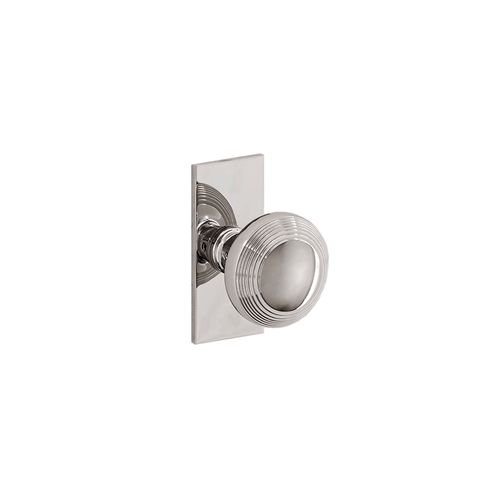 Corston Poplar Short Plate Door Knob