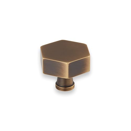 Armac Martin - Crossways Hexagonal Cabinet Knob