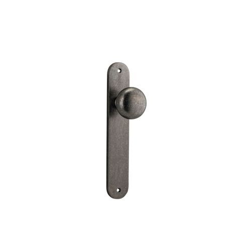 Cambridge Door Knob Oval Backplate