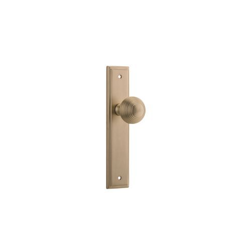 Guildford Door Knob Stepped Backplate
