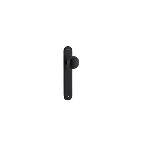 Cambridge Door Knob Oval Backplate