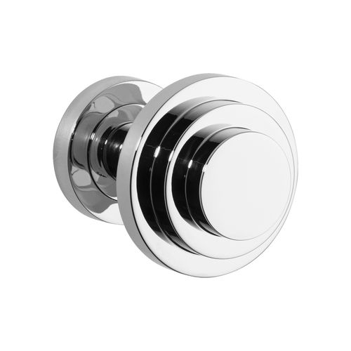 Zzzigurat Door Knob on Rose Round