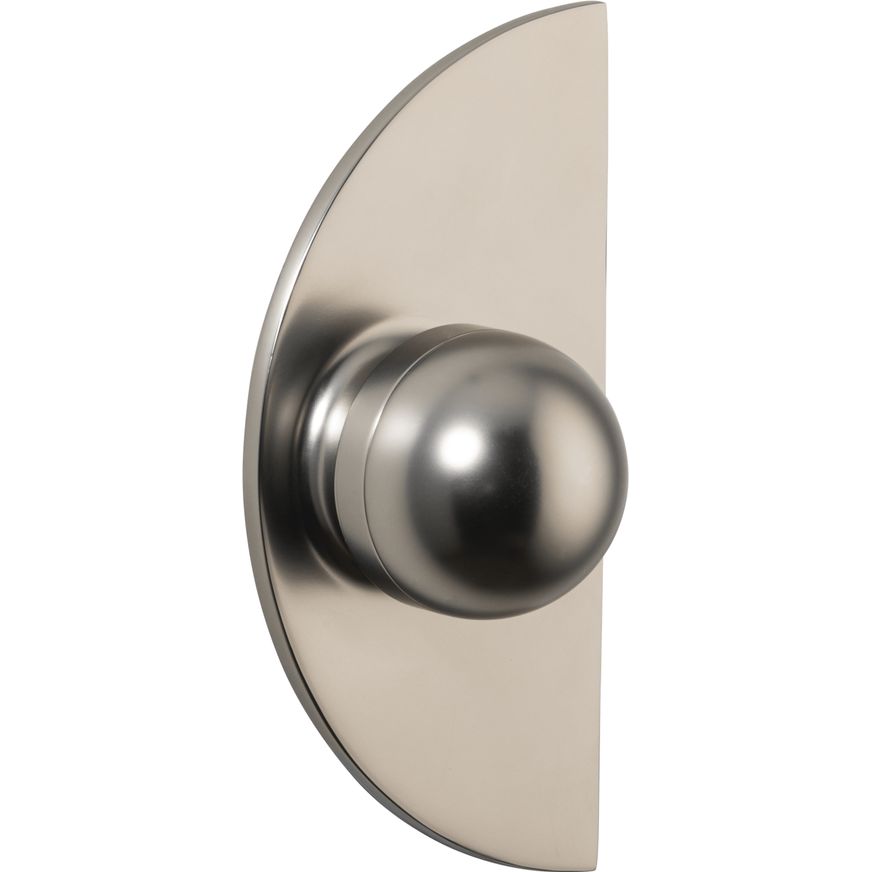 H03 Knob on Backplate Half Moon