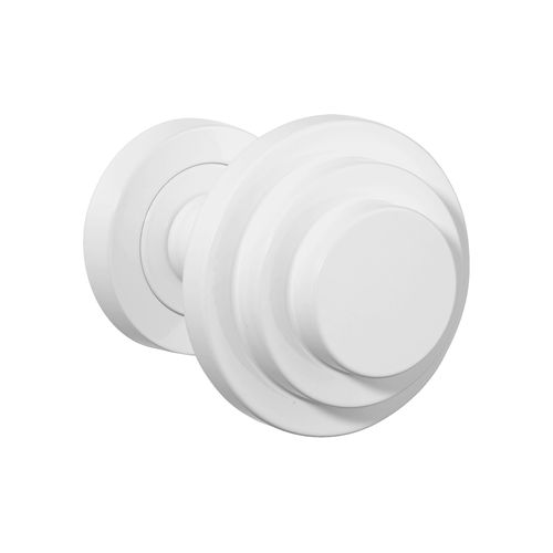 Zzzigurat Door Knob on Rose Round