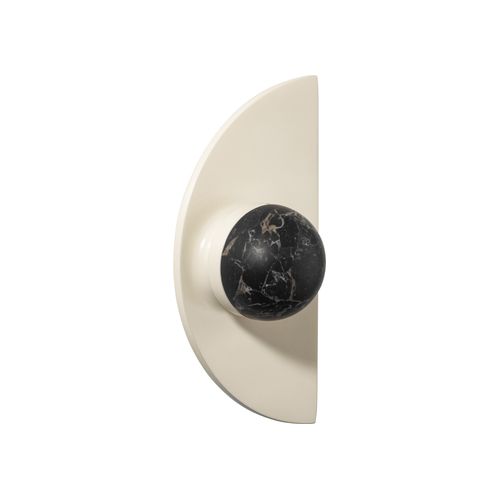 H03 Knob on Backplate Half Moon