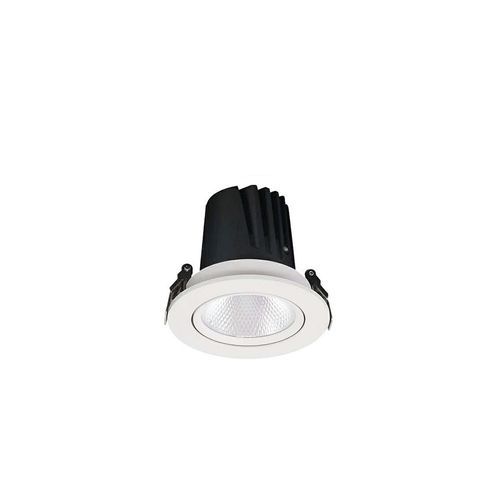 10W White Trim Recessed Downlight