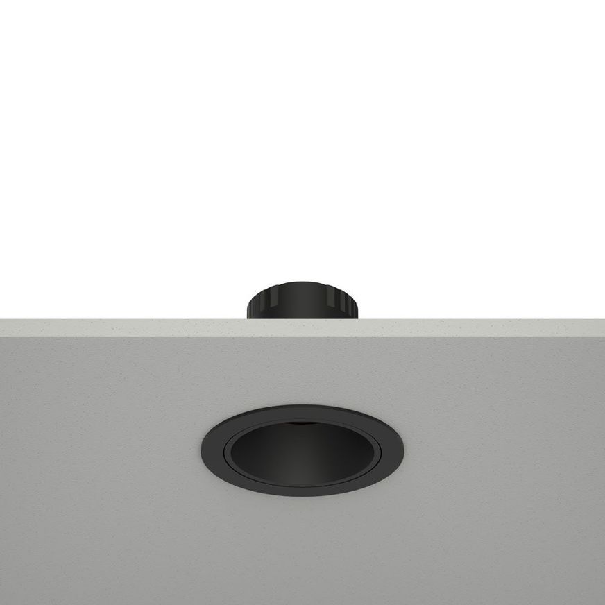 Dark Round Recessed Downlight