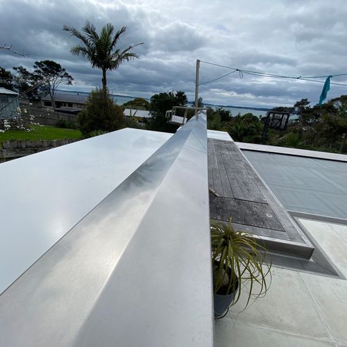 Stainless Gutters, Downpipes & Flashings by Contab