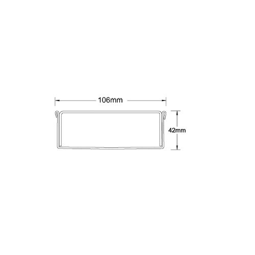 100PPSi40MTL Linear Drainage System