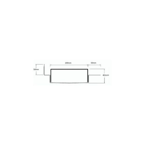 100PSiMTLF Tile Flange