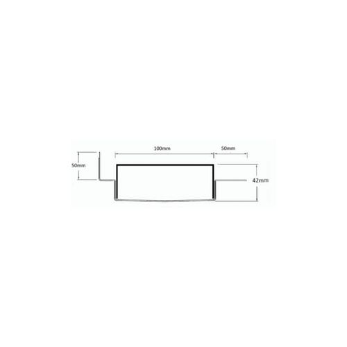 100TRiMTLF Tile Flange
