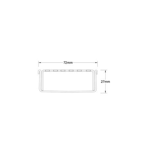 65MNDiCO25 Stainless Steel Drainage Unit- Centre Outlet