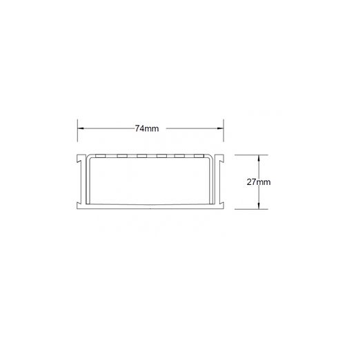 65MNDGALLBL25 Linear Drainage System