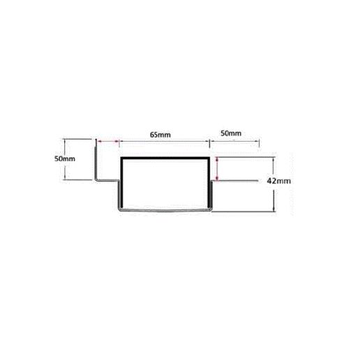 65TRiMTLF Tile Flange