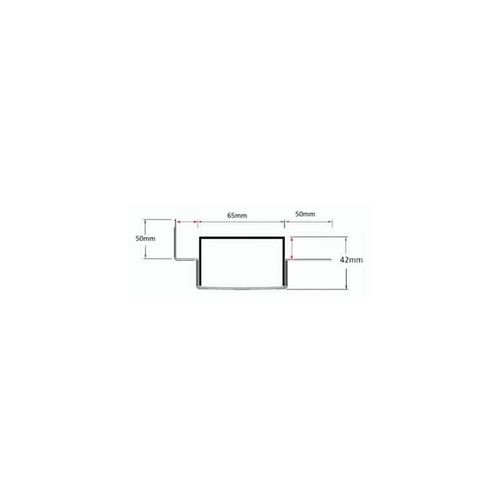 65PASiMTLF Tile Flange