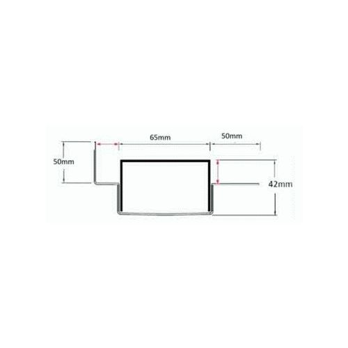 65PSiMTLF Tile Flange
