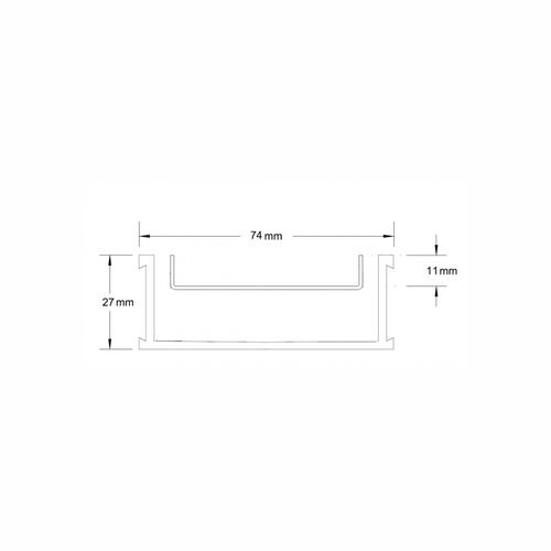 65TiGALLBL25 Drainage System with Black Powder Coat