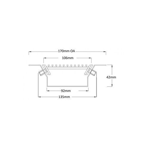 VC100-42 Stainless Steel Vinyl Clamp Drainage Unit