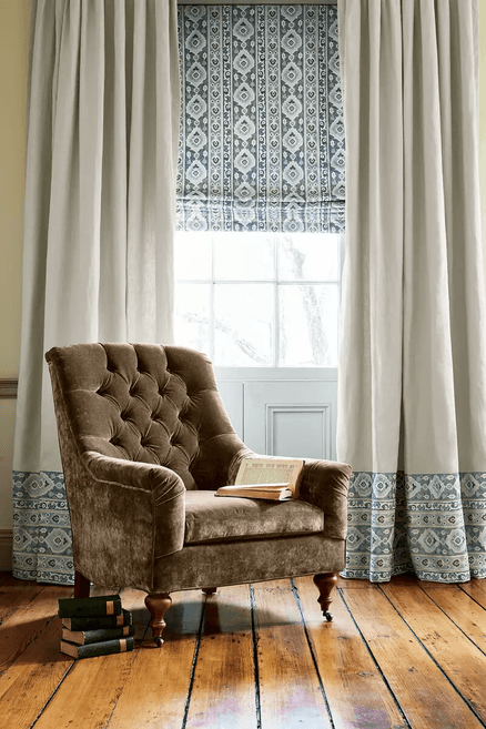 Hollis Embroidery | Drapery