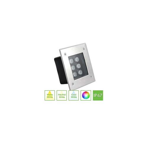 6W Square Inground Uplight