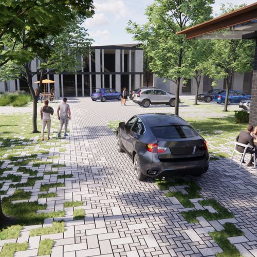 Pixel Paver Permeable System