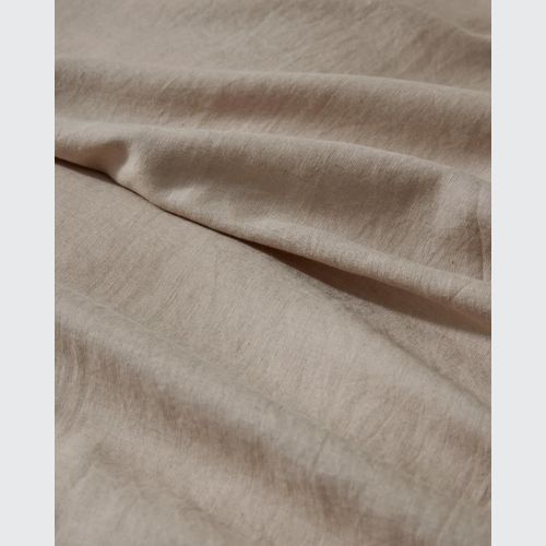 Ravello Linen Quilt Cover - Shell | Weave Home Bed Linen
