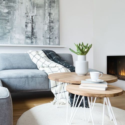 Ambe Multi49 Electric Fireplace | Landscape/Corner/Bay