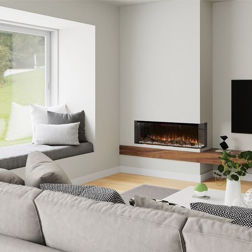Ambe Multi49 Electric Fireplace | Landscape/Corner/Bay