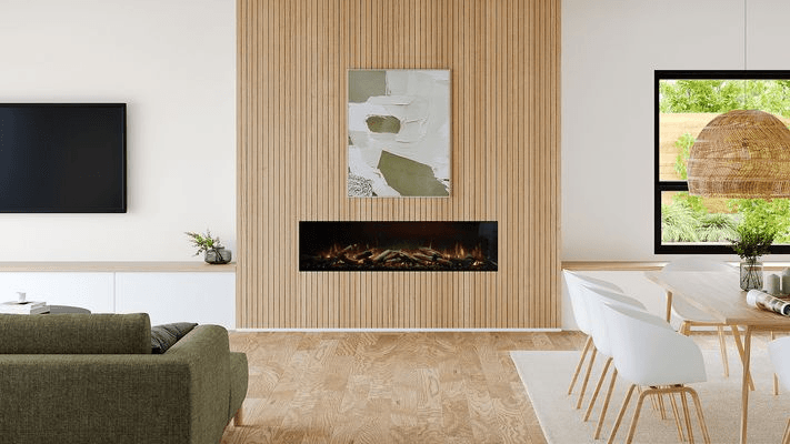Ambe Multi65 Electric Fireplace | Landscape/Corner/Bay