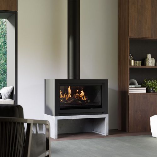 Escea LFS800 Freestanding Holographic Electric Fire