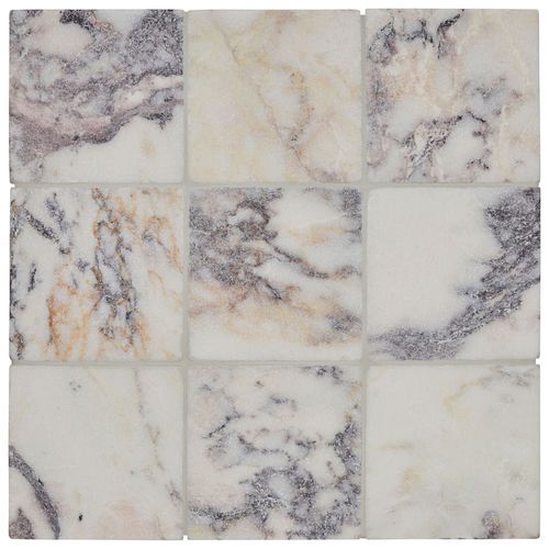 Viola Oro Tumbled 100x100x10mm