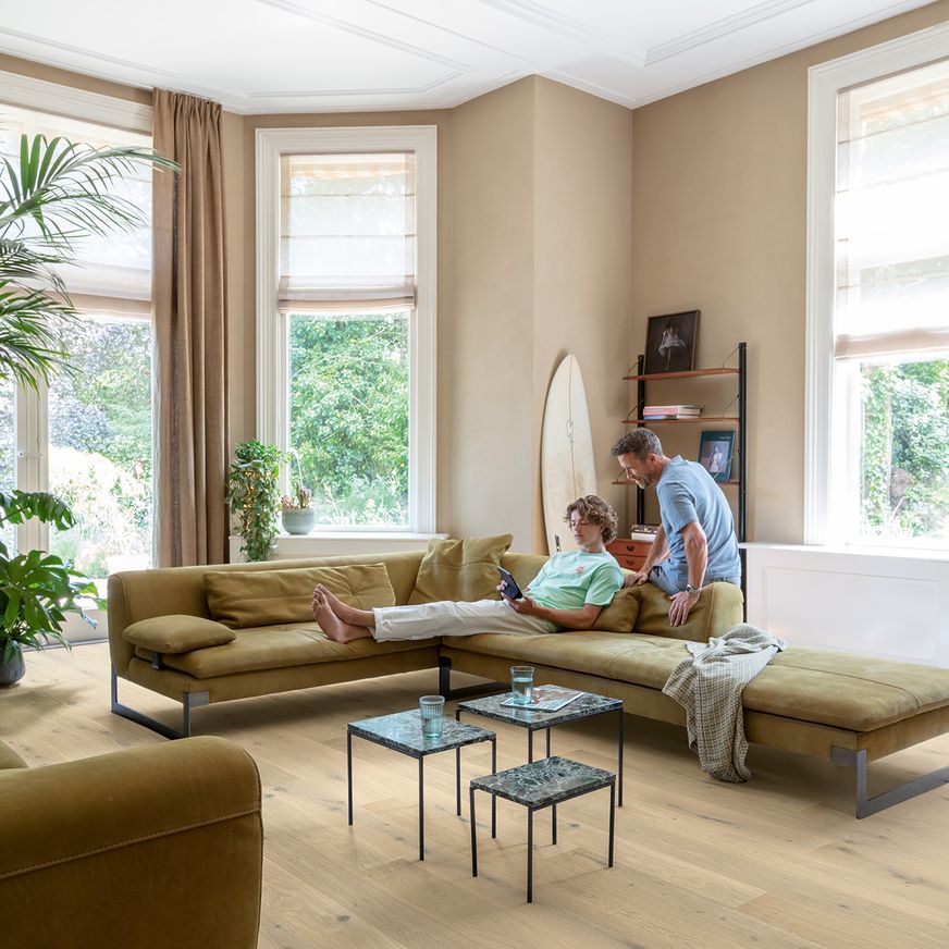 Quick-Step Amato Creamy White Oak Extra Matt Flooring