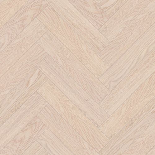 Smartfloor Blond Oak Herringbone Flooring