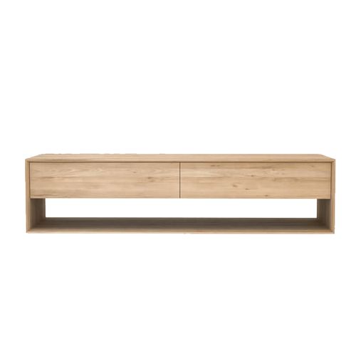 Oak Nordic TV Cupboard