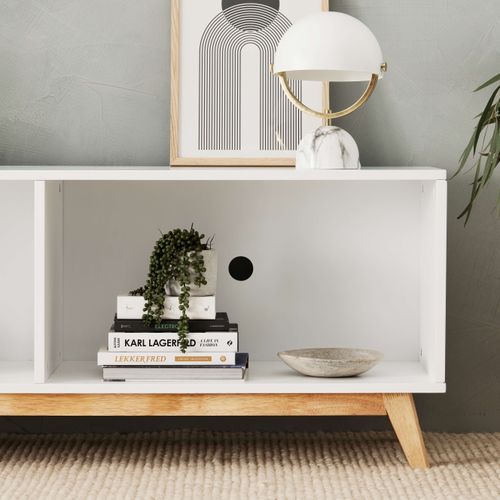 Byron Hardwood Entertainment Unit | TV Unit | White